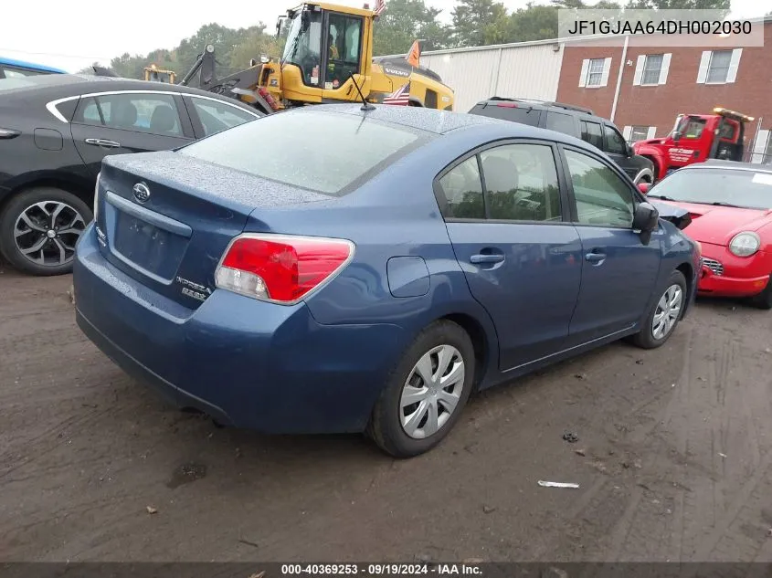 2013 Subaru Impreza 2.0I VIN: JF1GJAA64DH002030 Lot: 40369253