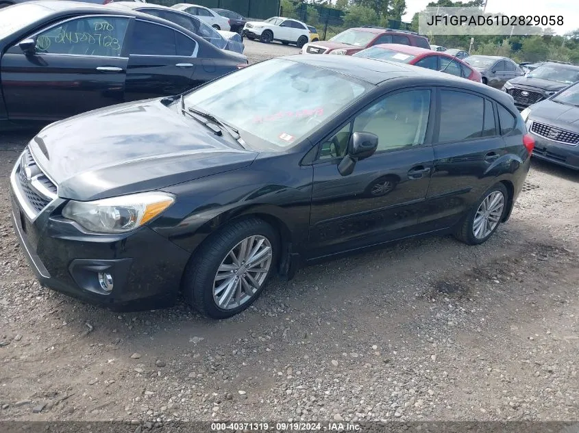 2013 Subaru Impreza 2.0I Premium VIN: JF1GPAD61D2829058 Lot: 40371319