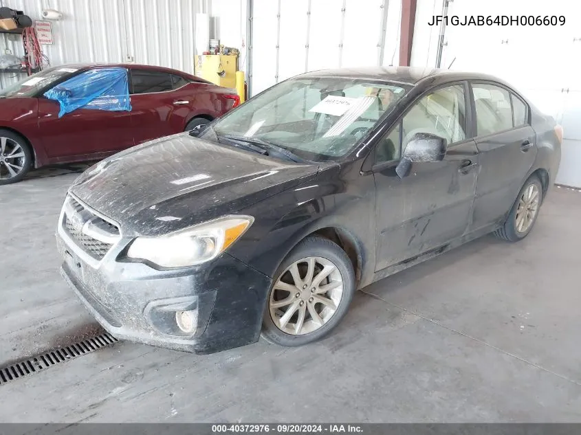 2013 Subaru Impreza 2.0I Premium VIN: JF1GJAB64DH006609 Lot: 40372976