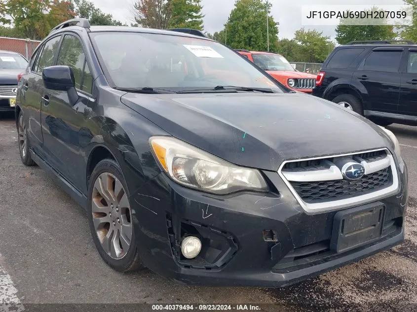 2013 Subaru Impreza Sport Limited VIN: JF1GPAU69DH207059 Lot: 40379494