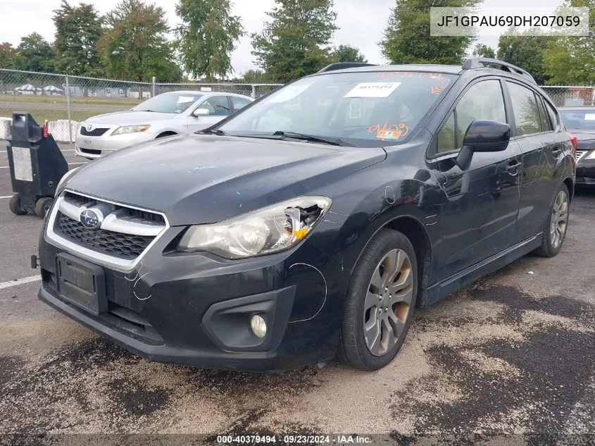 2013 Subaru Impreza Sport Limited VIN: JF1GPAU69DH207059 Lot: 40379494