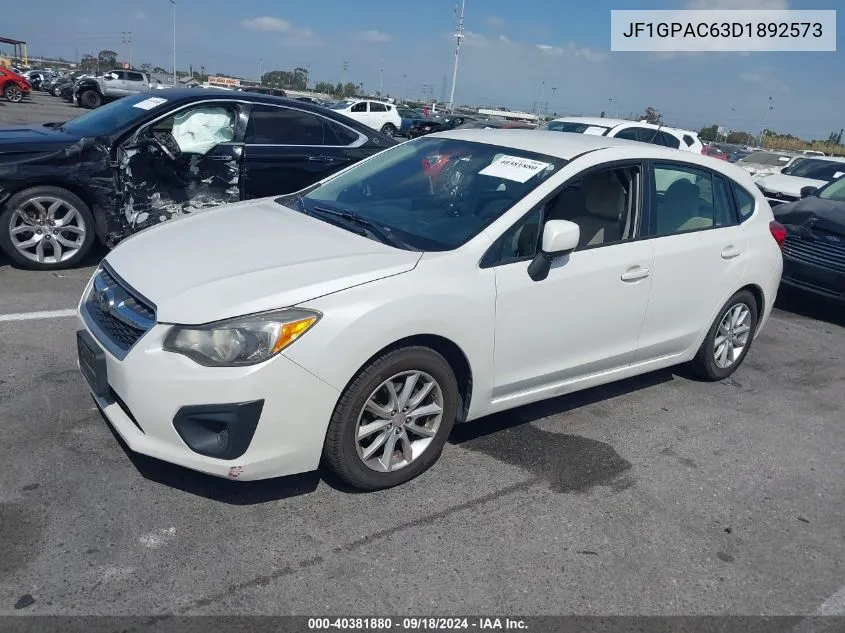 JF1GPAC63D1892573 2013 Subaru Impreza 2.0I Premium