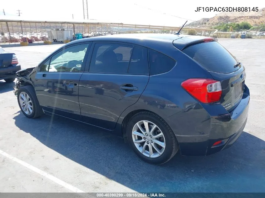 2013 Subaru Impreza 2.0I Premium VIN: JF1GPAC63DH808145 Lot: 40390299