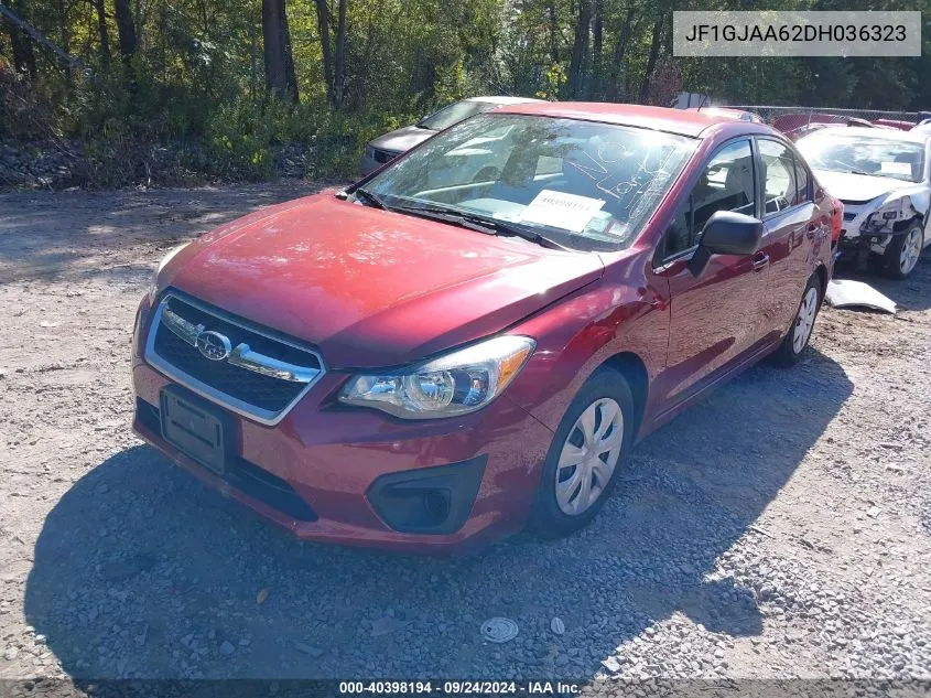 2013 Subaru Impreza 2.0I VIN: JF1GJAA62DH036323 Lot: 40398194