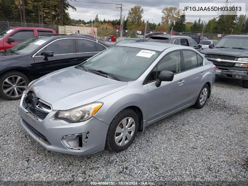 2013 Subaru Impreza 2.0I VIN: JF1GJAA65DH033013 Lot: 40566151