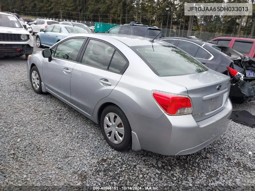 2013 Subaru Impreza 2.0I VIN: JF1GJAA65DH033013 Lot: 40566151