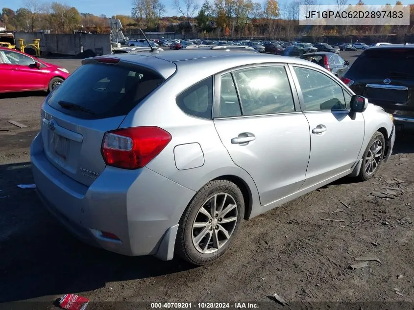 2013 Subaru Impreza 2.0I Premium VIN: JF1GPAC62D2897483 Lot: 40709201