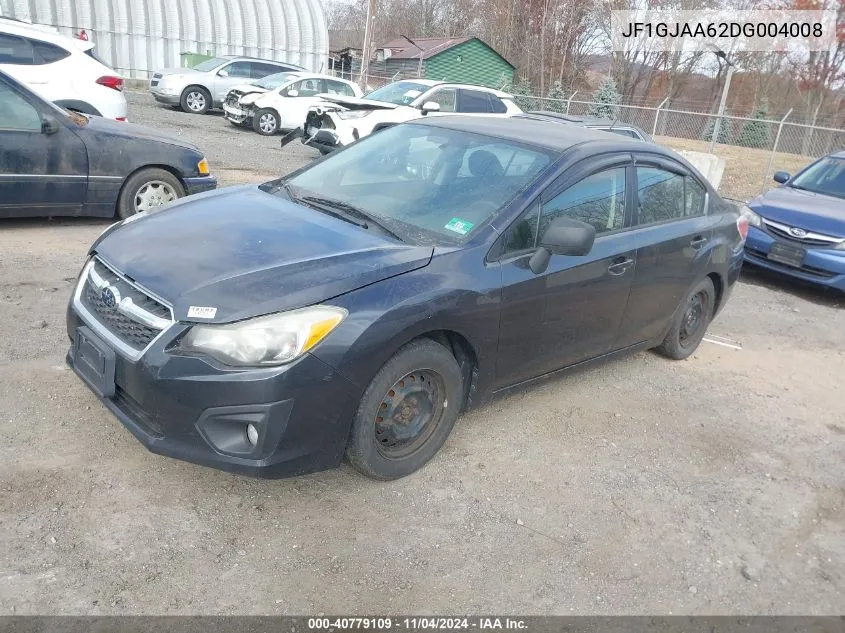 2013 Subaru Impreza 2.0I VIN: JF1GJAA62DG004008 Lot: 40779109