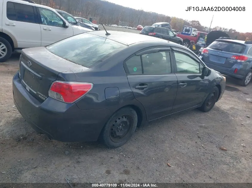 2013 Subaru Impreza 2.0I VIN: JF1GJAA62DG004008 Lot: 40779109