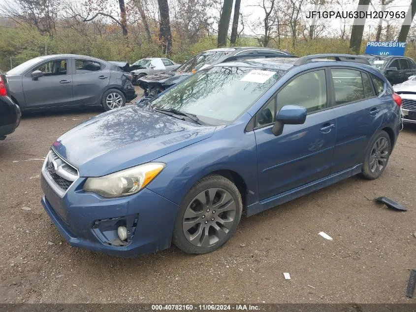 JF1GPAU63DH207963 2013 Subaru Impreza 2.0I Sport Limited