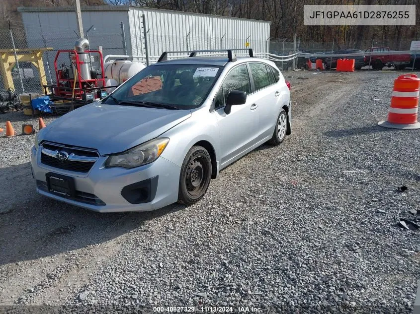 2013 Subaru Impreza 2.0I VIN: JF1GPAA61D2876255 Lot: 40827329