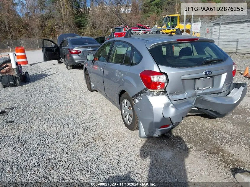 2013 Subaru Impreza 2.0I VIN: JF1GPAA61D2876255 Lot: 40827329