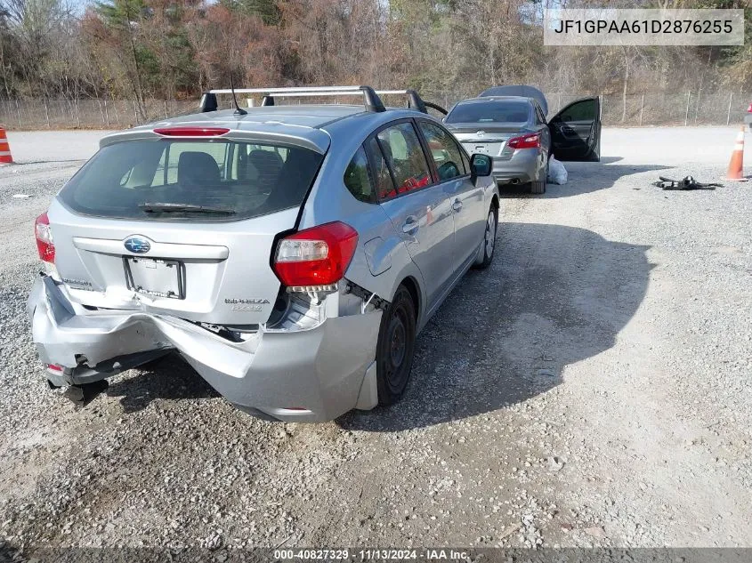 2013 Subaru Impreza 2.0I VIN: JF1GPAA61D2876255 Lot: 40827329