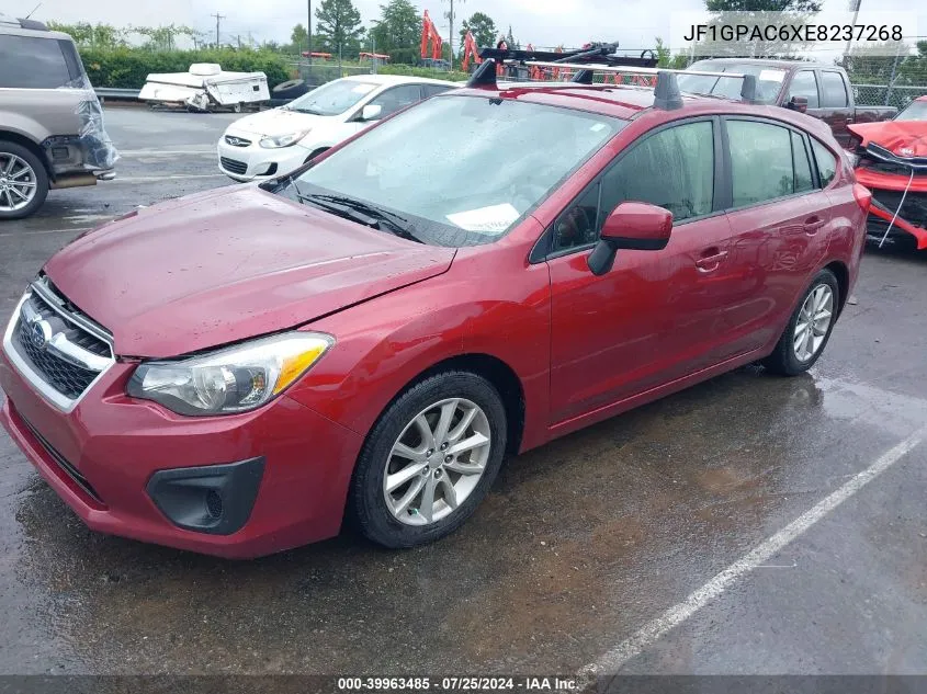 JF1GPAC6XE8237268 2014 Subaru Impreza 2.0I Premium