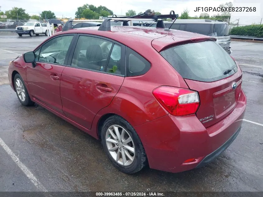 JF1GPAC6XE8237268 2014 Subaru Impreza 2.0I Premium