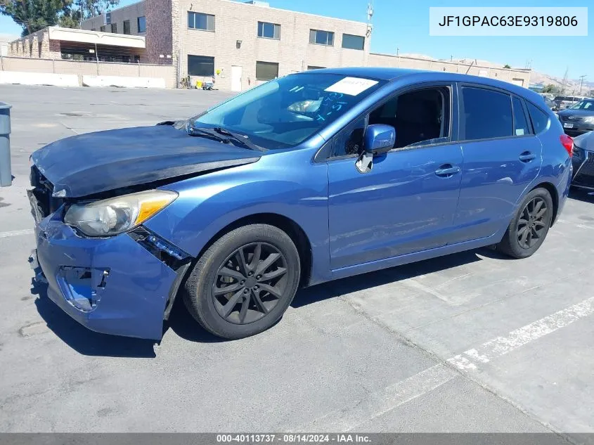 JF1GPAC63E9319806 2014 Subaru Impreza 2.0I Premium