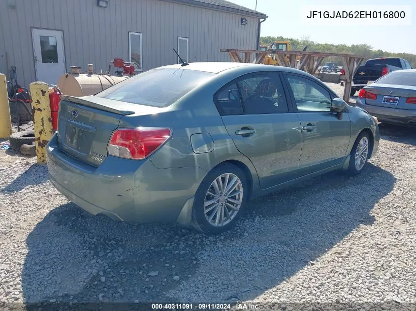 JF1GJAD62EH016800 2014 Subaru Impreza Premium