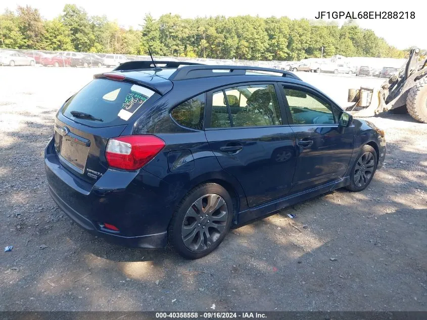 JF1GPAL68EH288218 2014 Subaru Impreza 2.0I Sport Premium