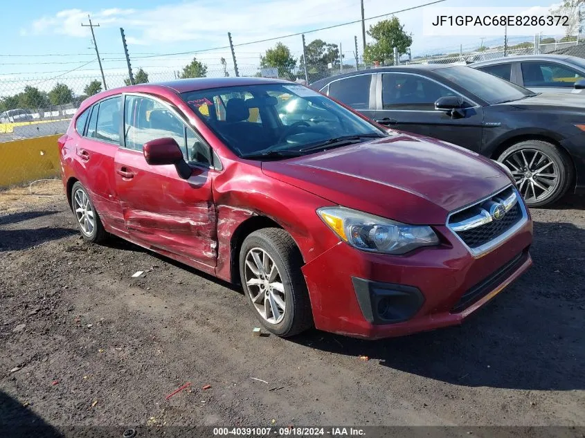 2014 Subaru Impreza 2.0I Premium VIN: JF1GPAC68E8286372 Lot: 40391007