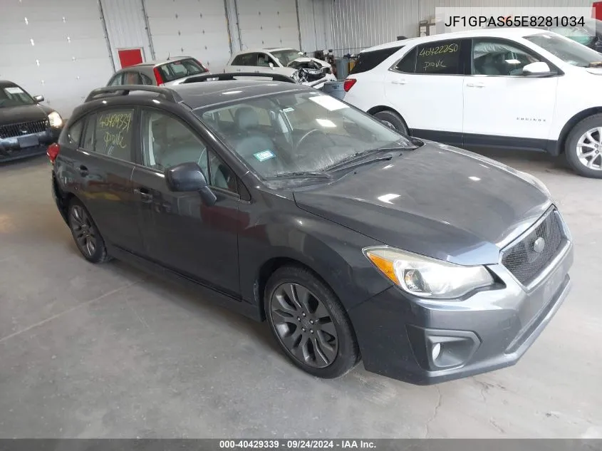 2014 Subaru Impreza 2.0I Sport Limited VIN: JF1GPAS65E8281034 Lot: 40429339