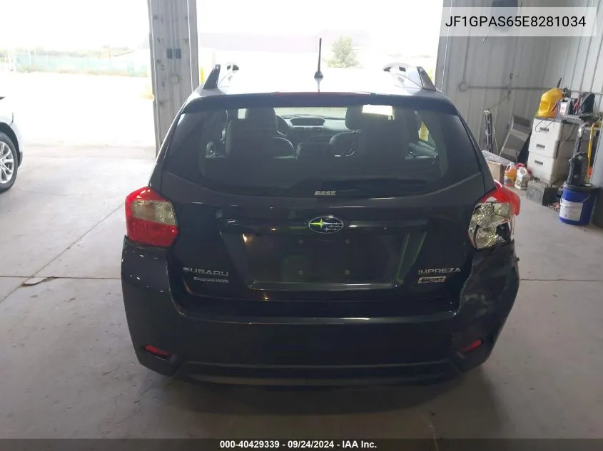 2014 Subaru Impreza 2.0I Sport Limited VIN: JF1GPAS65E8281034 Lot: 40429339