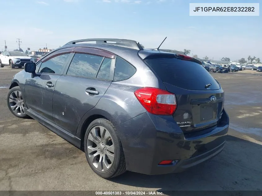 2014 Subaru Impreza 2.0I Sport Limited VIN: JF1GPAR62E8232282 Lot: 40501383