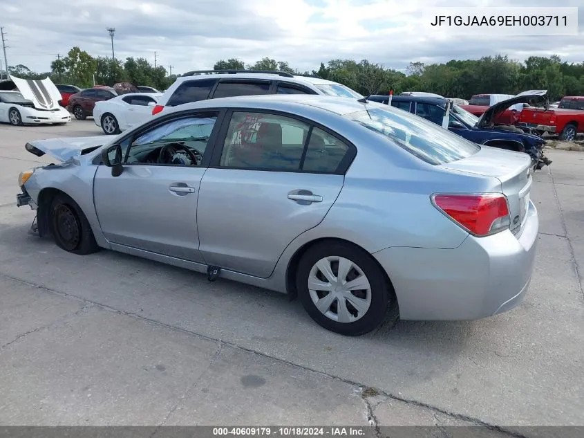 2014 Subaru Impreza 2.0I VIN: JF1GJAA69EH003711 Lot: 40609179