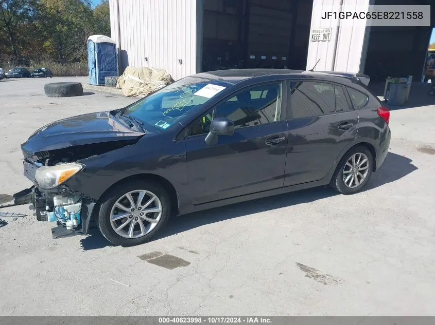 2014 Subaru Impreza 2.0I Premium VIN: JF1GPAC65E8221558 Lot: 40623998