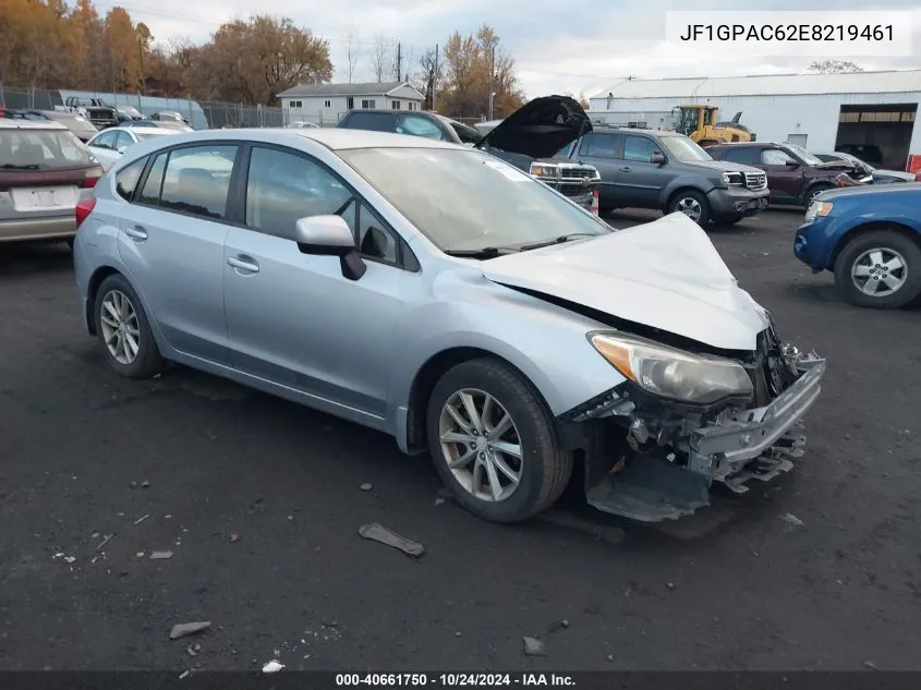 2014 Subaru Impreza Premium VIN: JF1GPAC62E8219461 Lot: 40661750