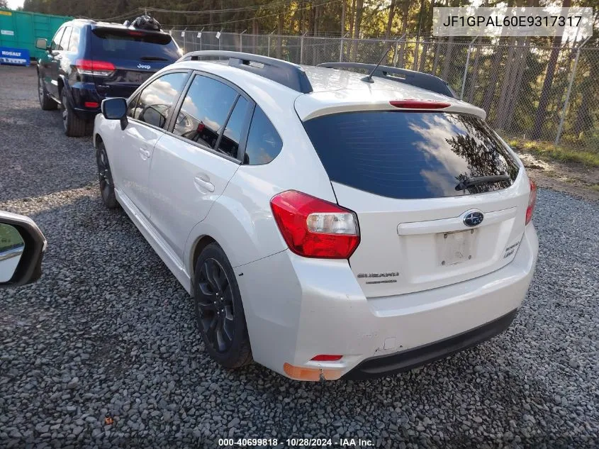 JF1GPAL60E9317317 2014 Subaru Impreza 2.0I Sport Premium