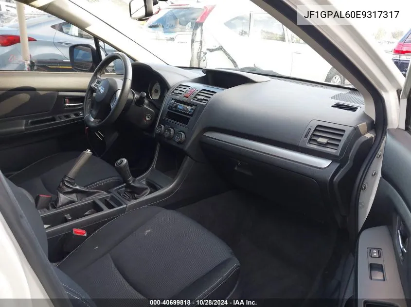 JF1GPAL60E9317317 2014 Subaru Impreza 2.0I Sport Premium