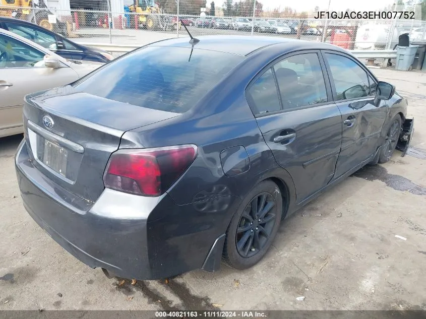 JF1GJAC63EH007752 2014 Subaru Impreza Premium