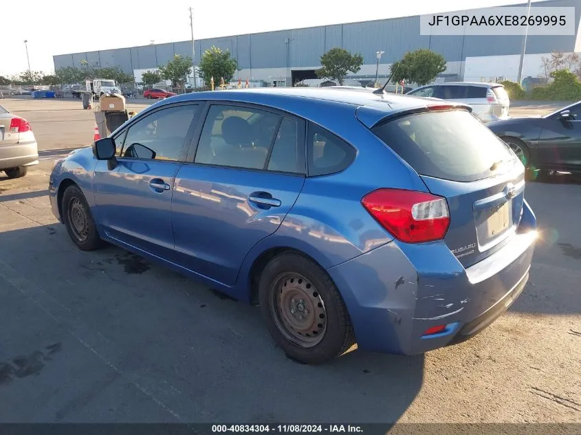 2014 Subaru Impreza 2.0I VIN: JF1GPAA6XE8269995 Lot: 40834304