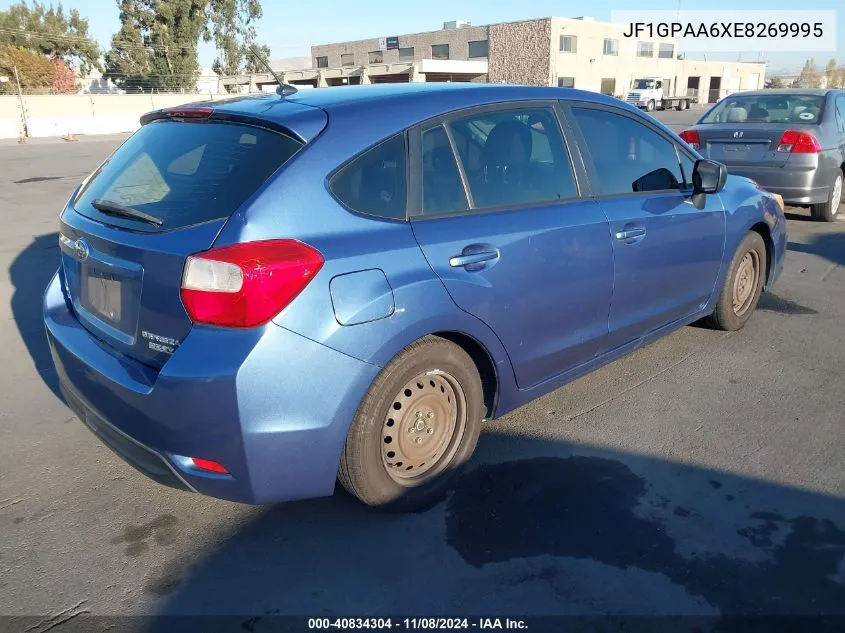 2014 Subaru Impreza 2.0I VIN: JF1GPAA6XE8269995 Lot: 40834304