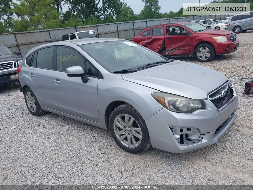 2015 Subaru Impreza 2.0I Premium VIN: JF1GPAC69FH263233 Lot: 39828392