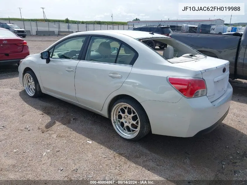 JF1GJAC62FH019988 2015 Subaru Impreza 2.0I Premium