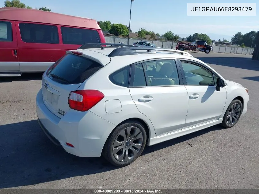 JF1GPAU66F8293479 2015 Subaru Impreza 2.0I Sport Premium