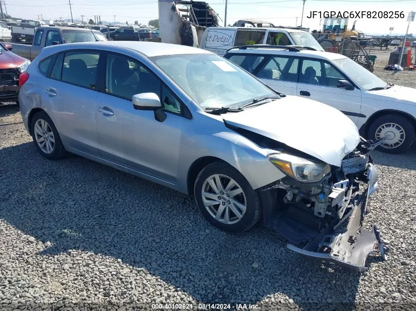 2015 Subaru Impreza 2.0I Premium VIN: JF1GPAC6XF8208256 Lot: 40102621