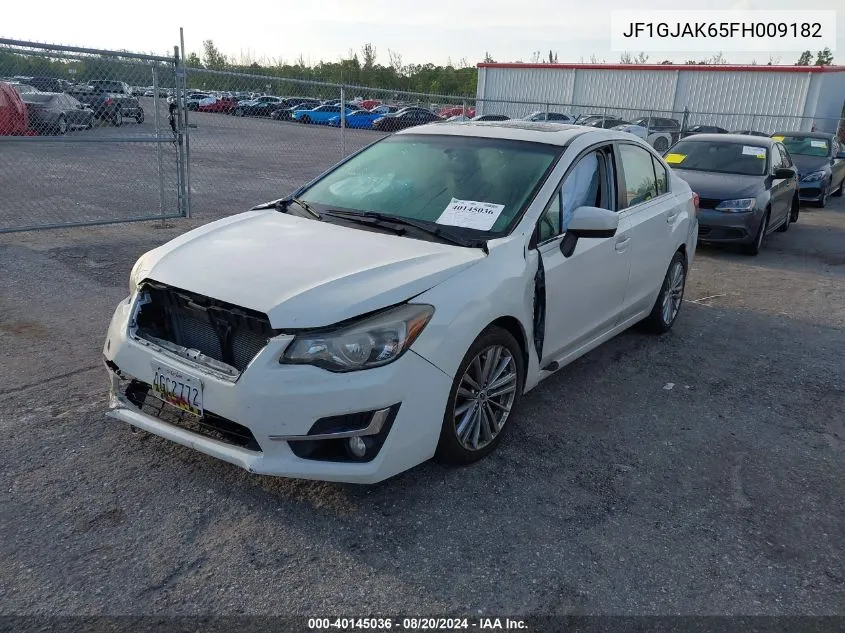 2015 Subaru Impreza Premium Plus VIN: JF1GJAK65FH009182 Lot: 40145036