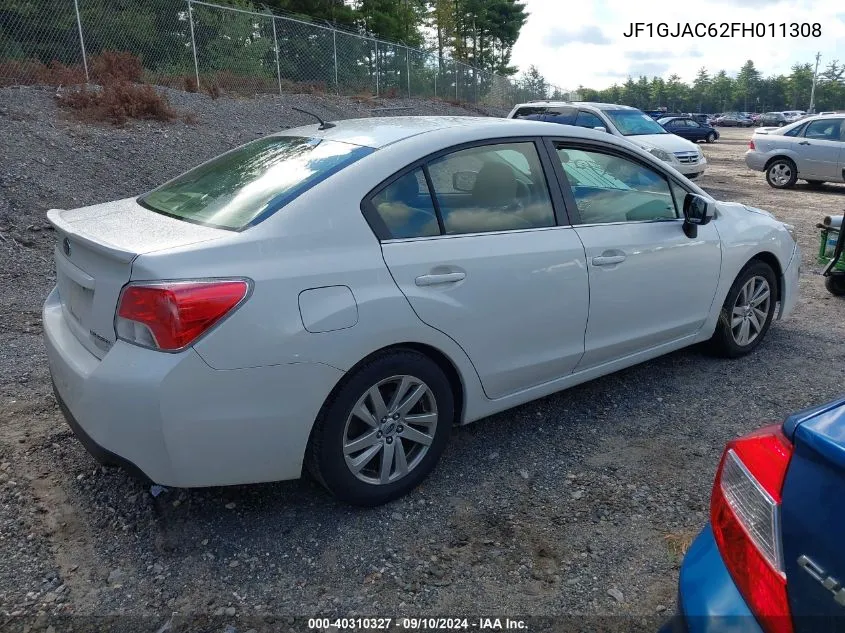 2015 Subaru Impreza Premium VIN: JF1GJAC62FH011308 Lot: 40310327