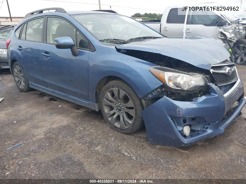 2015 Subaru Impreza Sport VIN: JF1GPAT61F8294962 Lot: 40325031