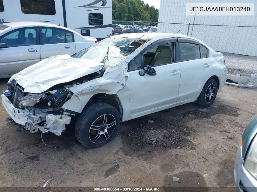 2015 Subaru Impreza 2.0I VIN: JF1GJAA60FH013240 Lot: 40380554