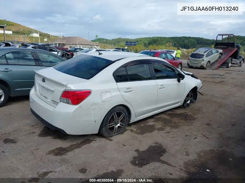 2015 Subaru Impreza 2.0I VIN: JF1GJAA60FH013240 Lot: 40380554