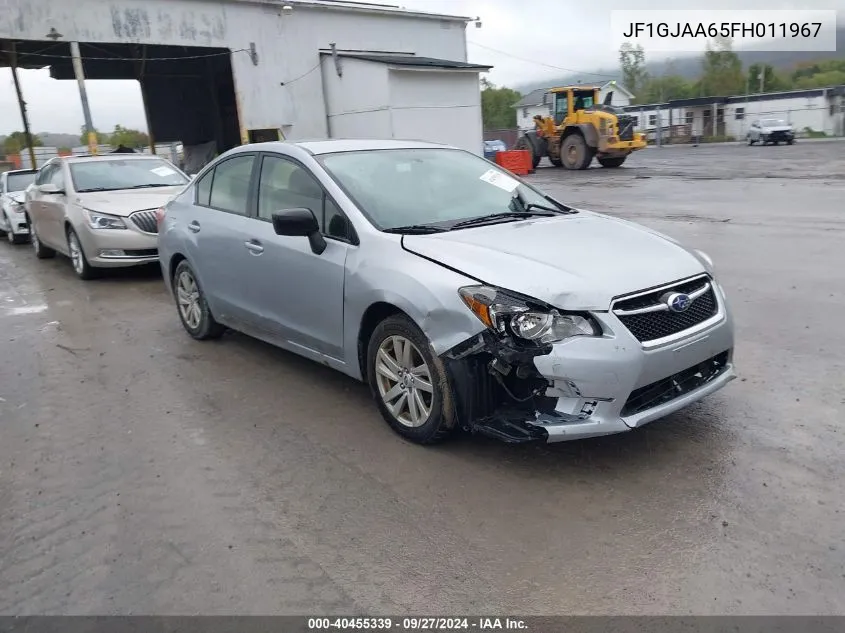 2015 Subaru Impreza 2.0I VIN: JF1GJAA65FH011967 Lot: 40455339