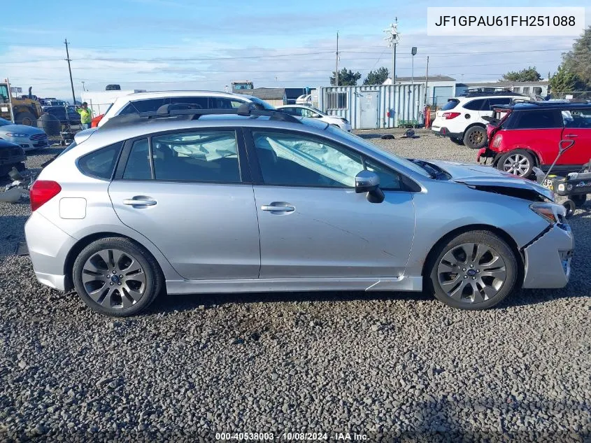 JF1GPAU61FH251088 2015 Subaru Impreza Sport