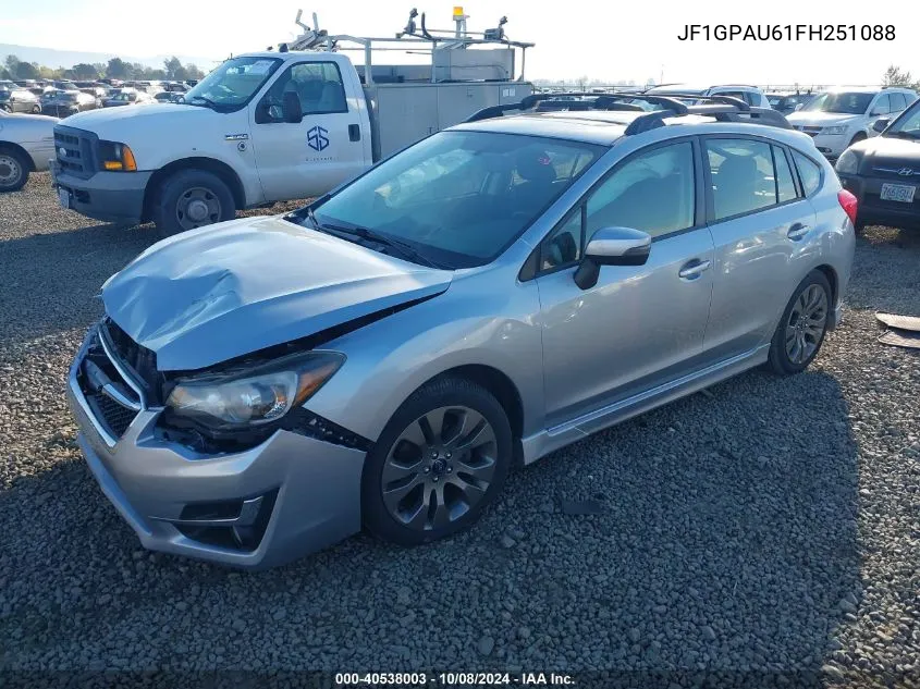 JF1GPAU61FH251088 2015 Subaru Impreza Sport