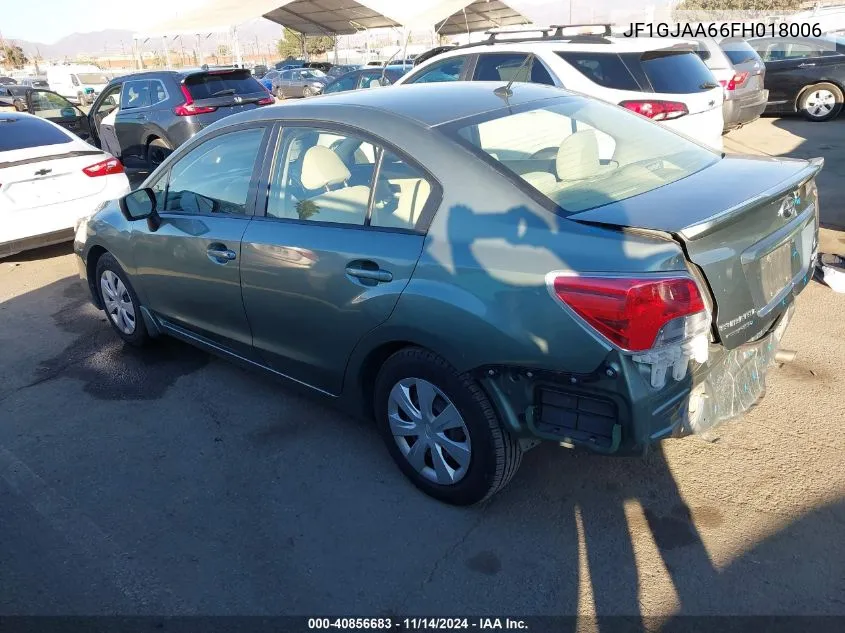 2015 Subaru Impreza 2.0I VIN: JF1GJAA66FH018006 Lot: 40856683