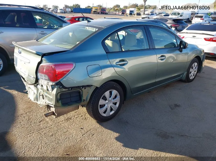 2015 Subaru Impreza 2.0I VIN: JF1GJAA66FH018006 Lot: 40856683