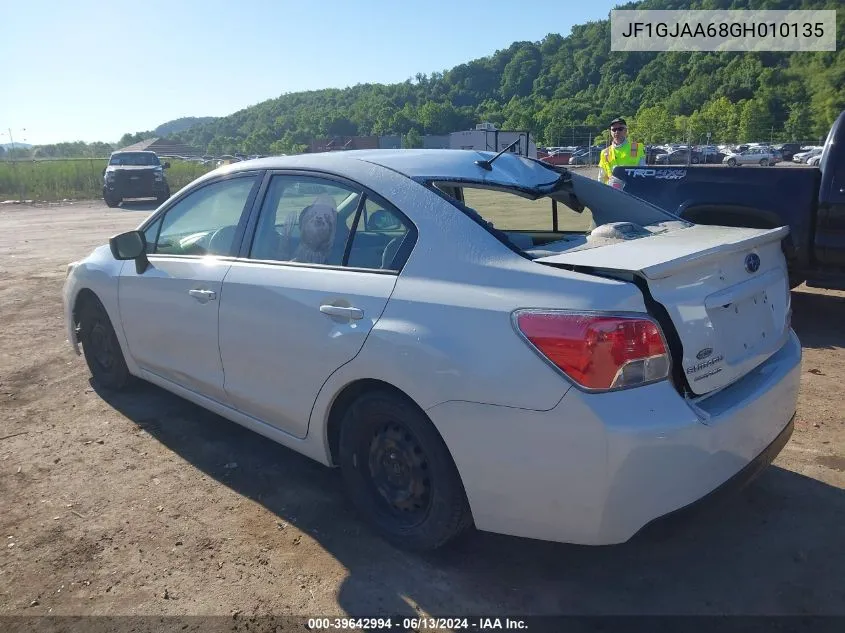 JF1GJAA68GH010135 2016 Subaru Impreza 2.0I