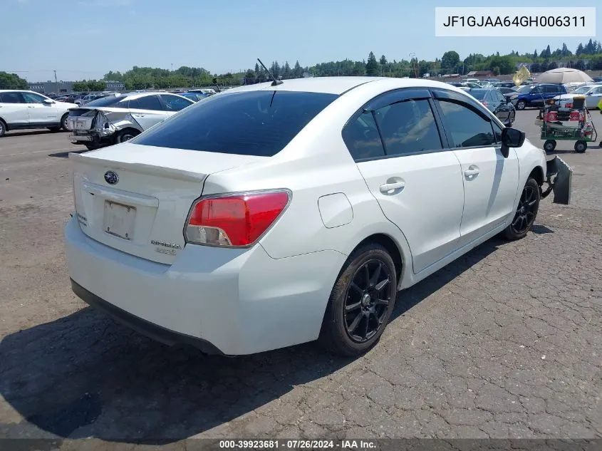 JF1GJAA64GH006311 2016 Subaru Impreza 2.0I